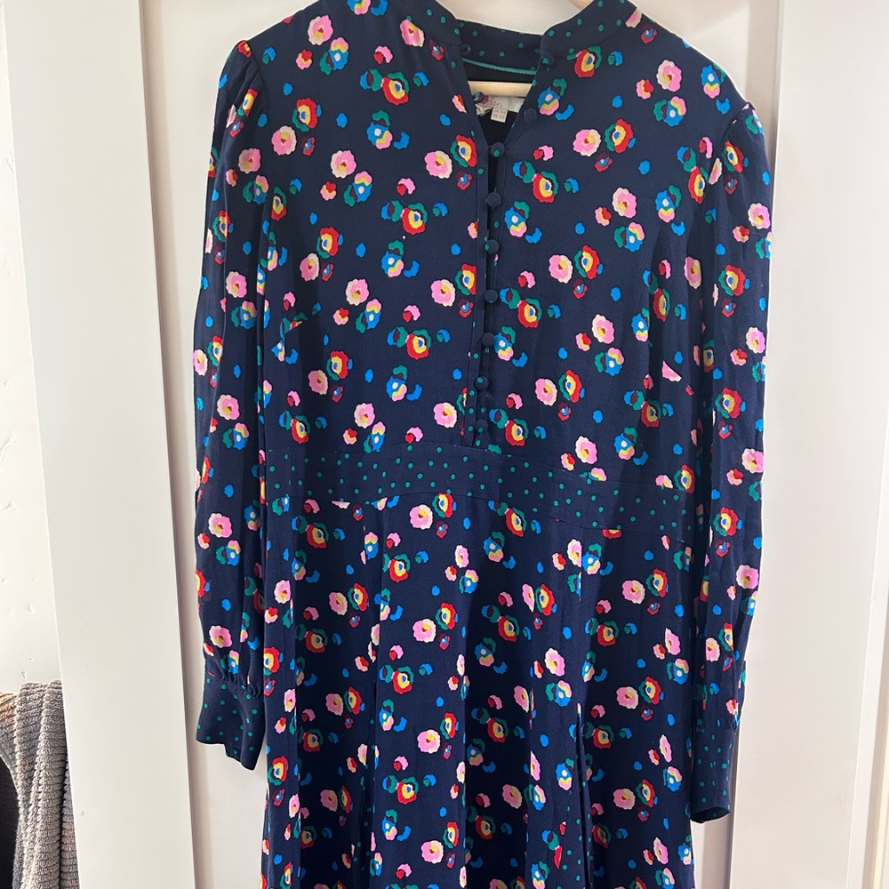 Gorgeous Boden Floral Long Sleeve Dress NWT 🌼🌼🌼